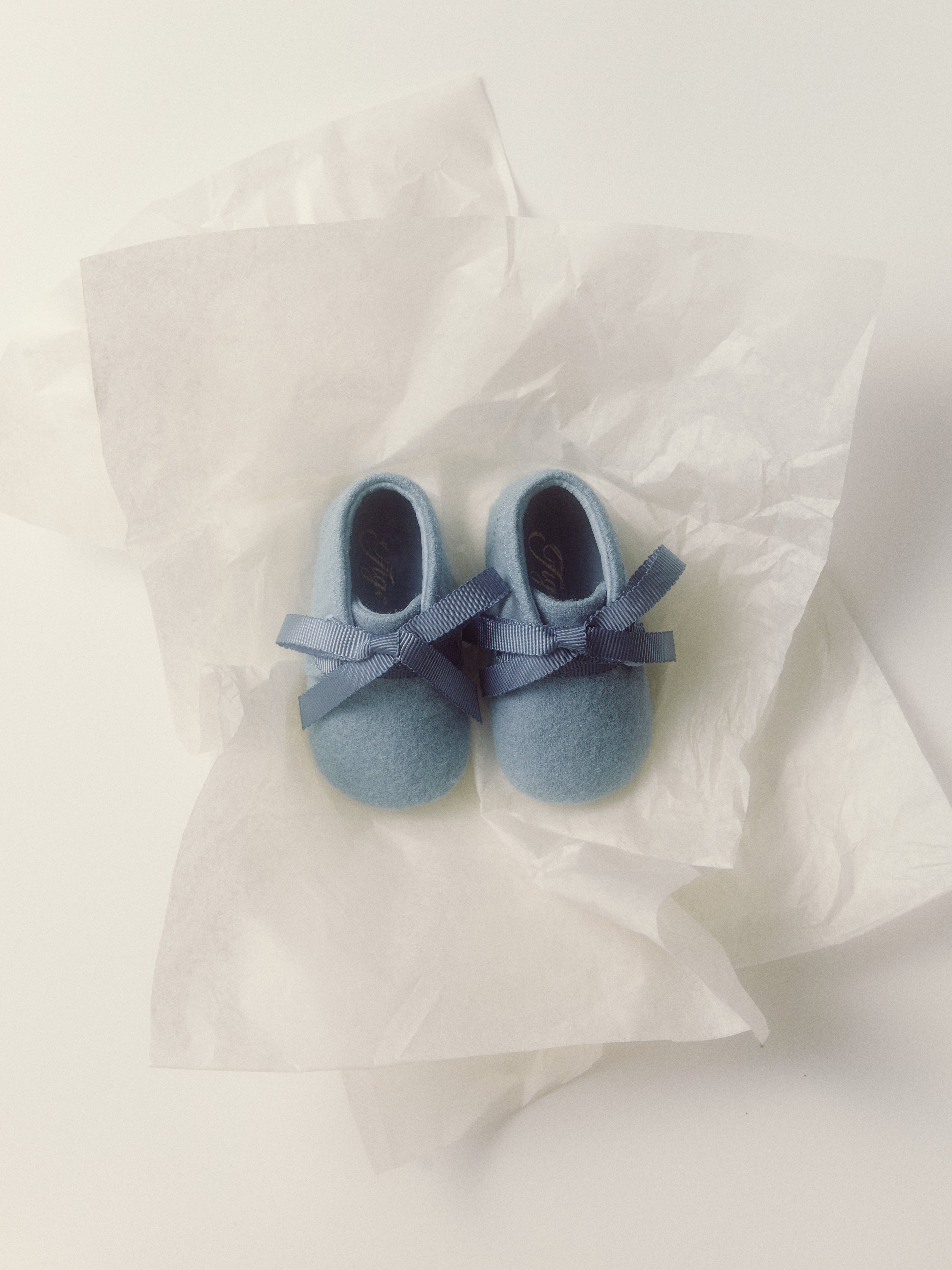 MiniMe Wool Blue Prewalkers