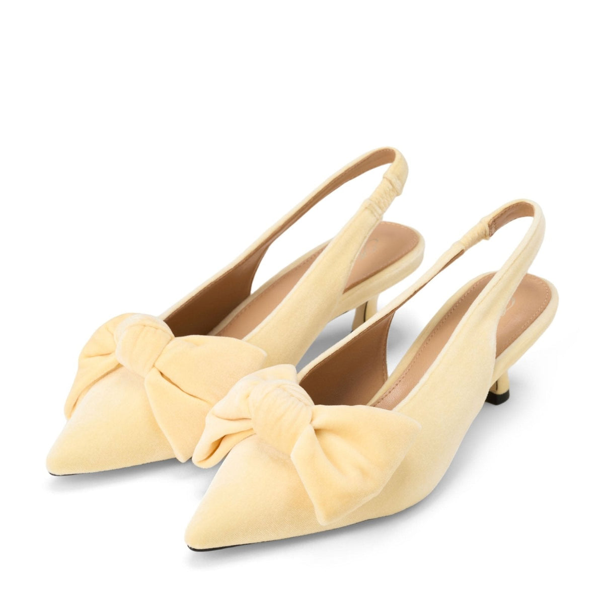 Anita Yellow Mules Mules Age of Innocence Women