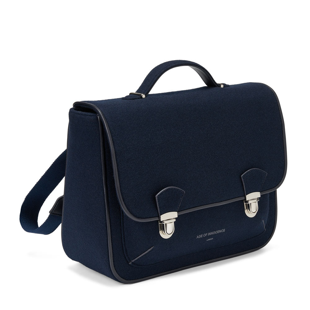 Boston Wool Navy