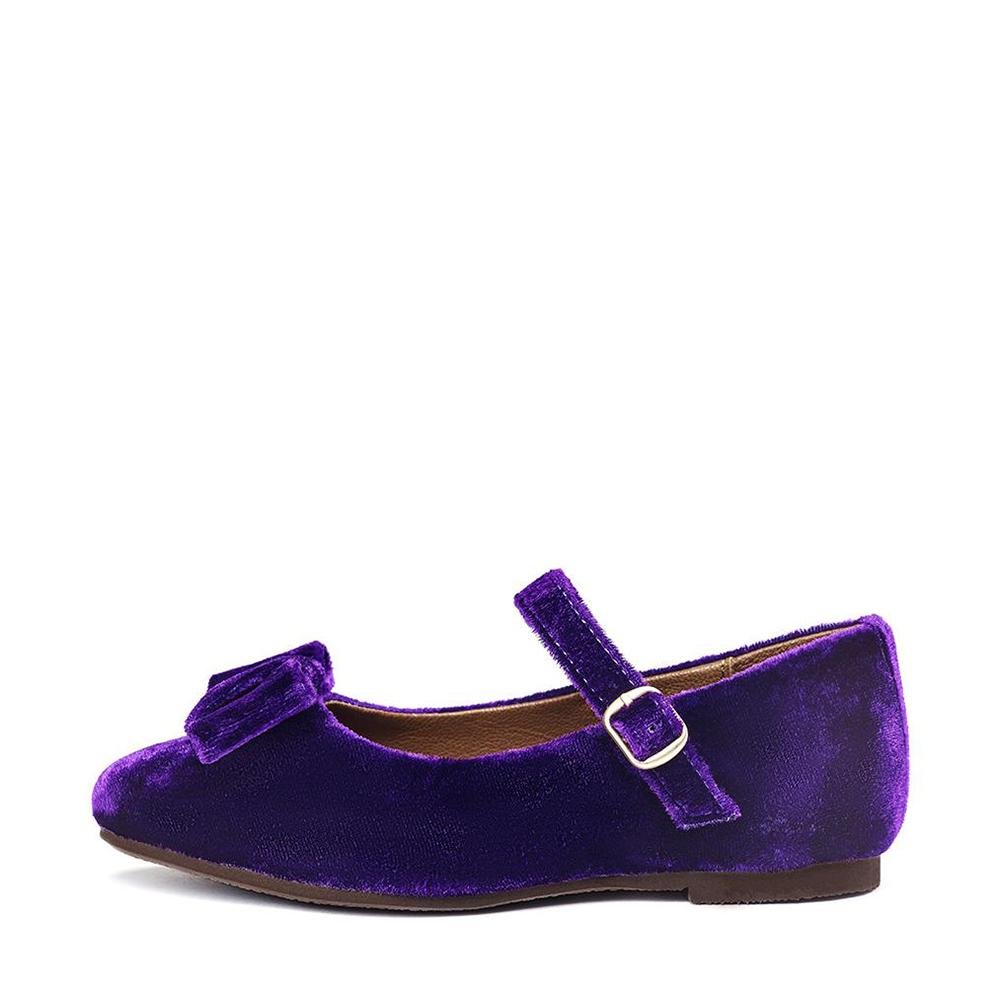 Ellen Velvet Violet Shoes by Age of Innocence