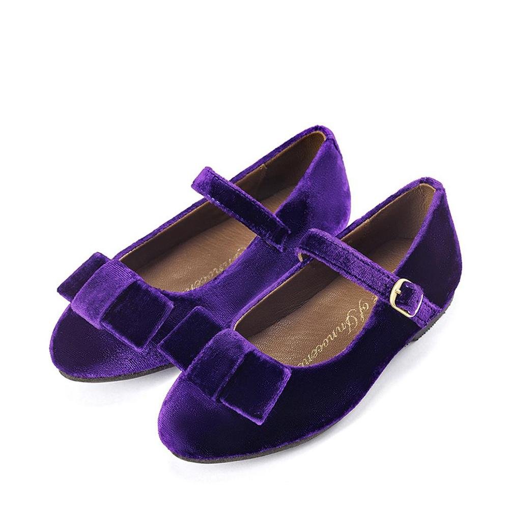 Ellen Velvet Violet Shoes by Age of Innocence