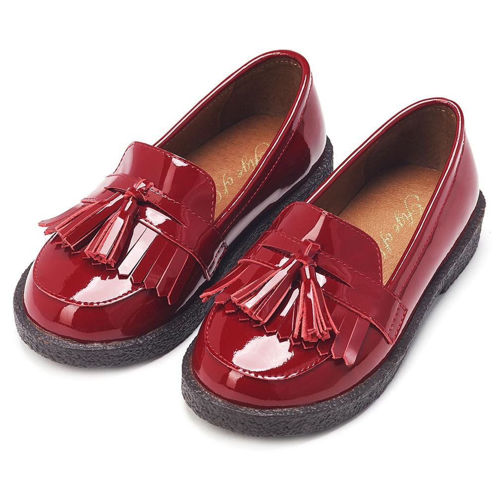 Vita Burgundy Loafers by Age of Innocence