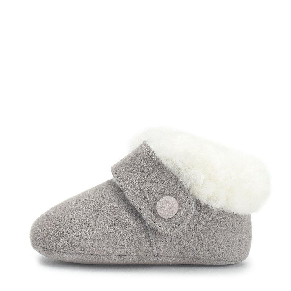 MiniMuni Grey Pre Walkers by Age of Innocence