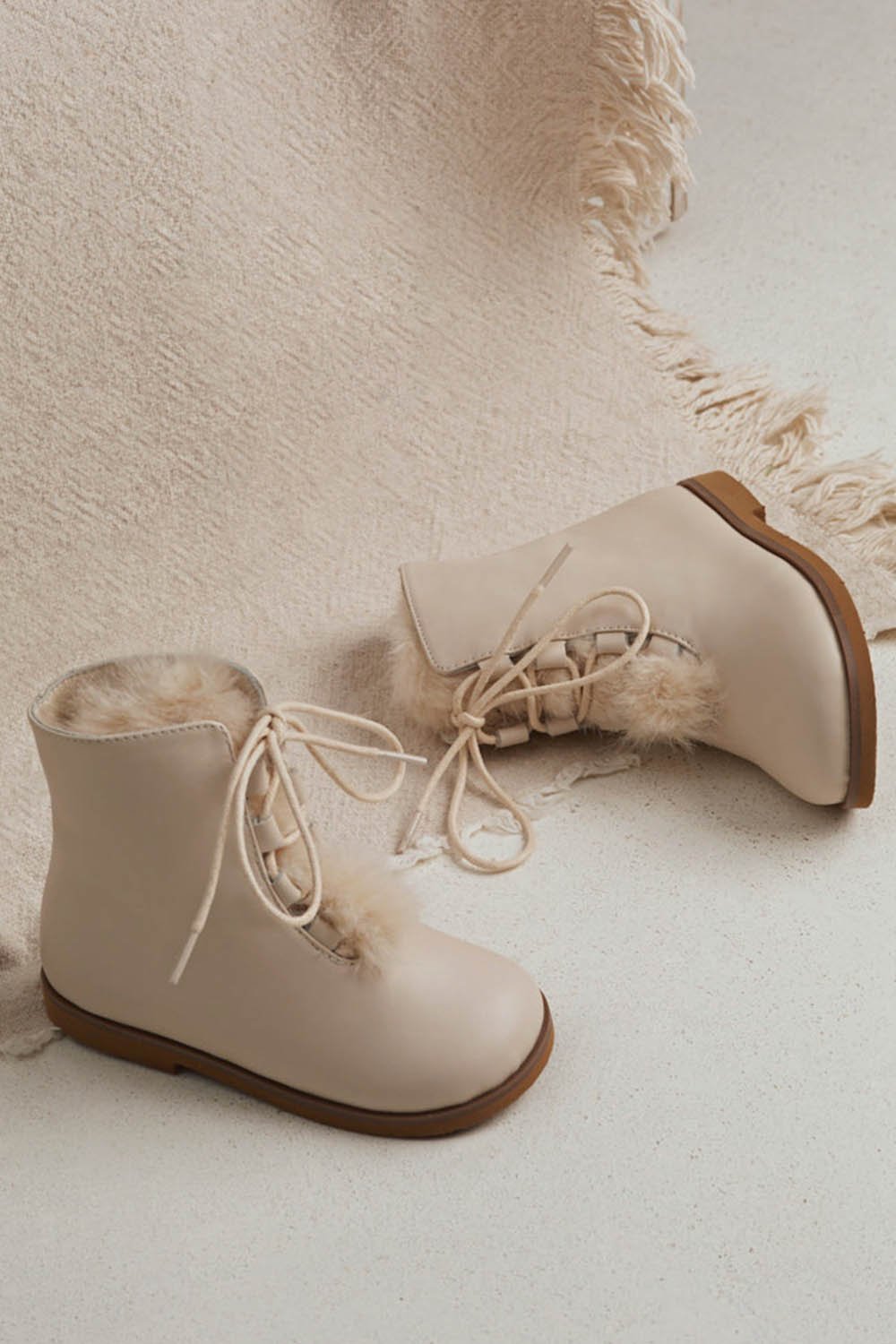 Alice 2.0 Milk Boots by Age of Innocence