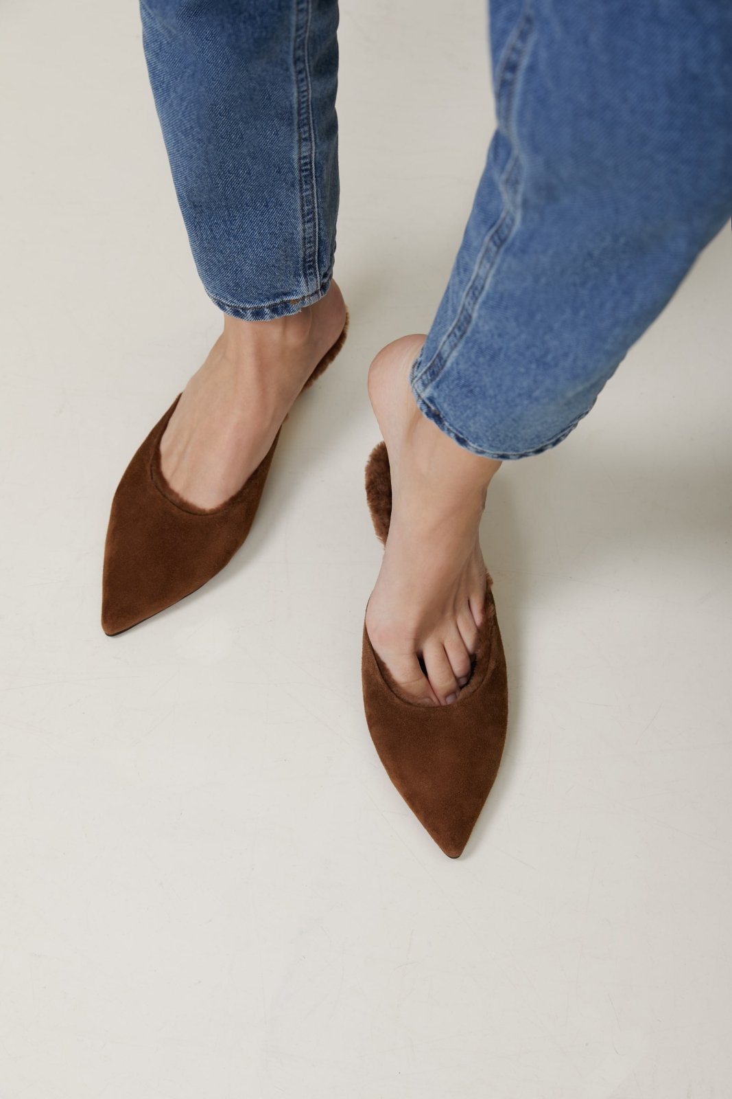 Brenda 2.0 Chocolate Mules by Age of Innocence