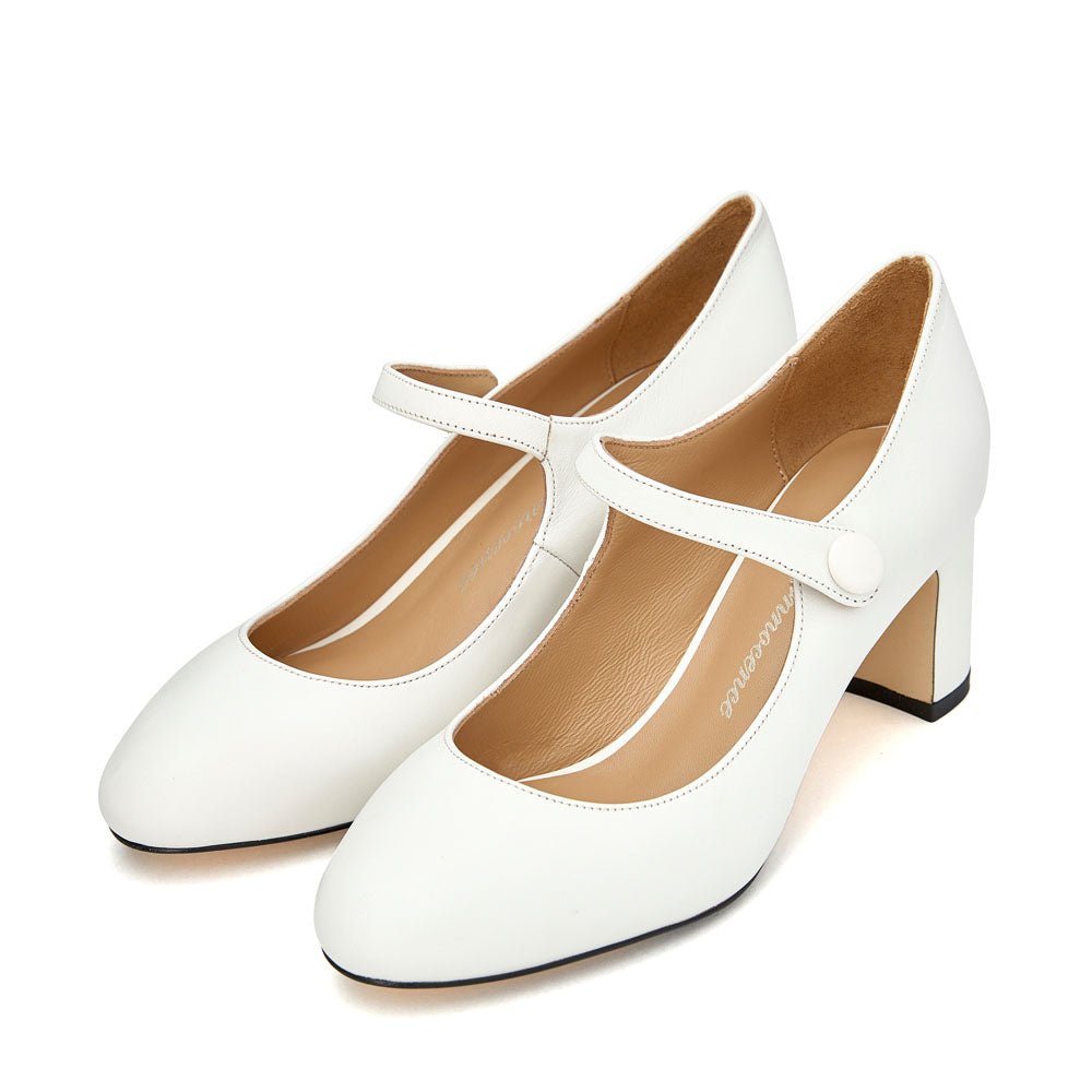 Gemma White Shoes by Age of Innocence