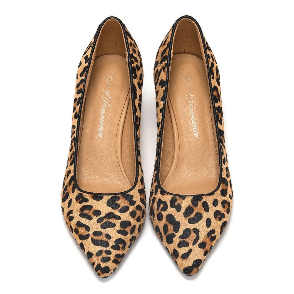 Jacqueline Animal Print Shoes by Age of Innocence