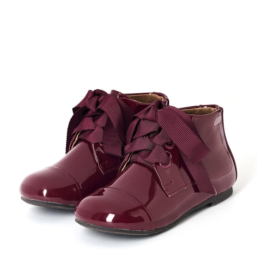 Jane PL Burgundy Boots by Age of Innocence