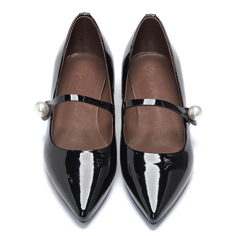 Thea Pearl Black Shoes by Age of Innocence